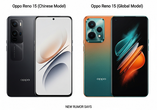 شایعهی جدید میگوید: اوپو رینو ۱۵ جهانی، بسیار متفاوت از مدل چینی خواهد بود! شایعهی جدید میگوید: اوپو رینو ۱۵ جهانی، بسیار متفاوت از مدل چینی خواهد بود!