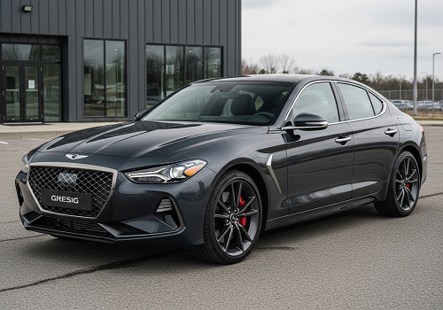 Genesis G70 Prestige Graphite مدل ۲۰۲۶: ظاهر جدی، تغییرات جزئی Genesis G70 Prestige Graphite مدل ۲۰۲۶: ظاهر جدی، تغییرات جزئی